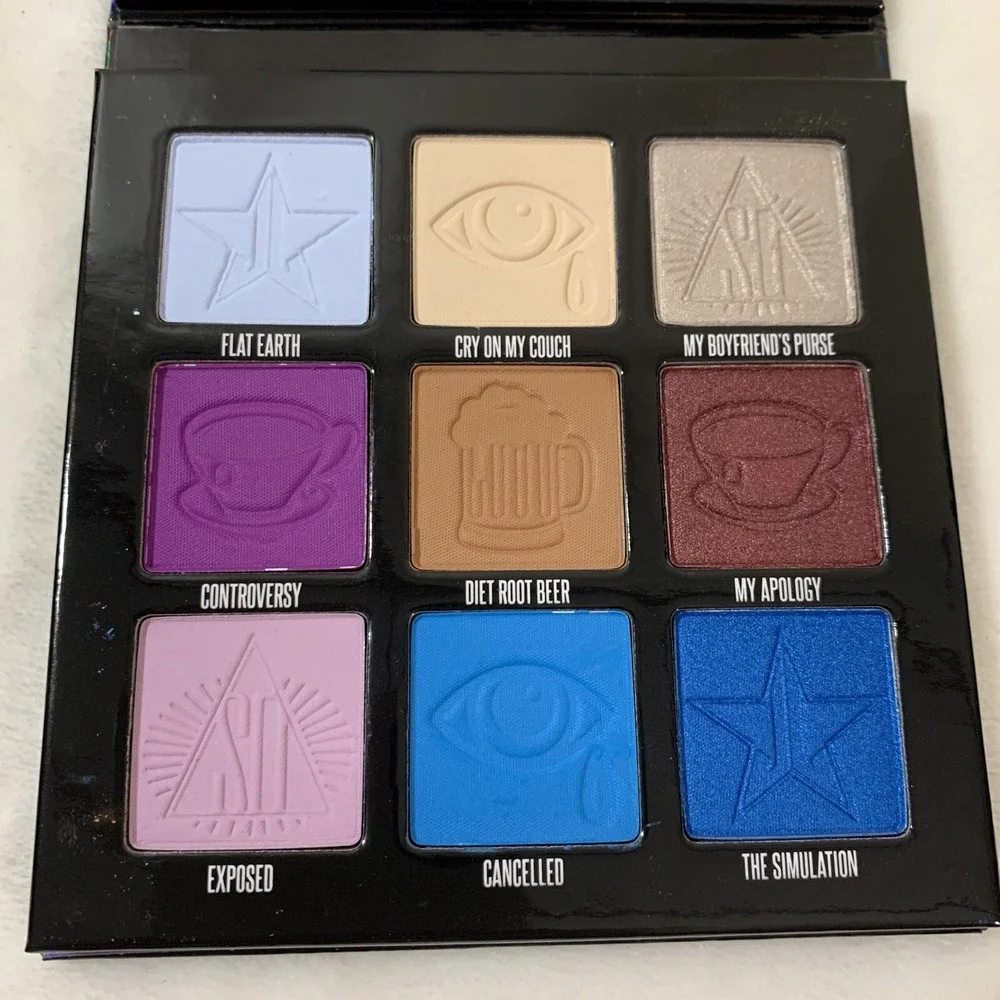 Jeffree Star Cosmetics x Shane Dawson Mini Controversy Eyeshadow Palette New NIB